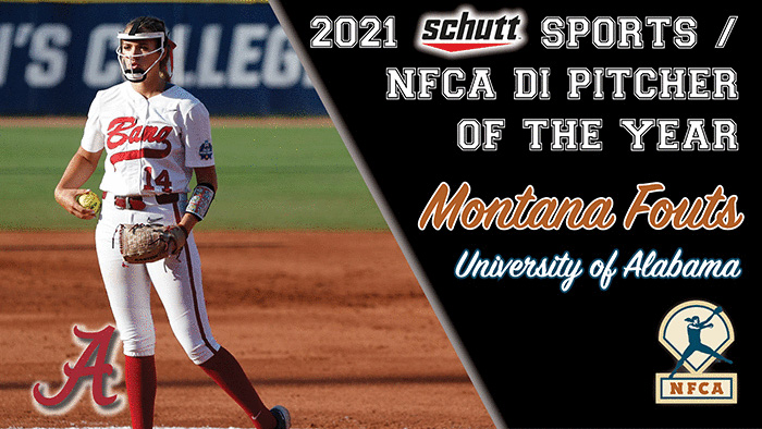 NFCA, NFCA player of the year, NFCA pitcher of the year, NFCA di player of the year, NFCA di pitcher of the year, Schutt Sports/NFCA player of the year, Schutt Sports/NFCA pitcher of the year, Schutt Sports/NFCA di player of the year, Schutt Sports/NFCA di pitcher of the year, NFCA/Schutt Sports player of the year, NFCA/Schutt Sports pitcher of the year, NFCA/Schutt Sports di player of the year, NFCA/Schutt Sports di pitcher of the year, Montana Fouts, Rachel Garcia