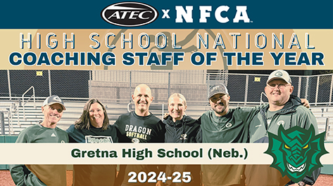 atec/nfca high school national coaching staff of the year, nfca, atec, nfca high school national coaching staff of the year, nfca national coaching staff of the year, Gretna, Nebraska, 2025