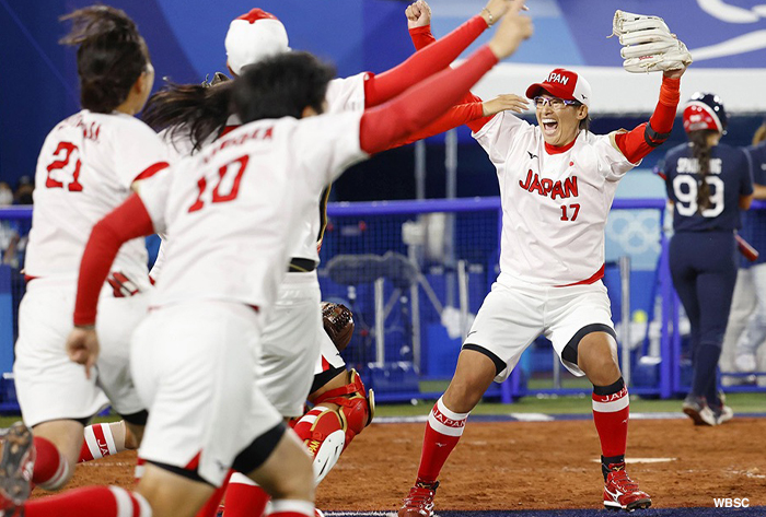 Japan, Japan wins gold, Japan softball, nfca, olympics, olympic softball gold