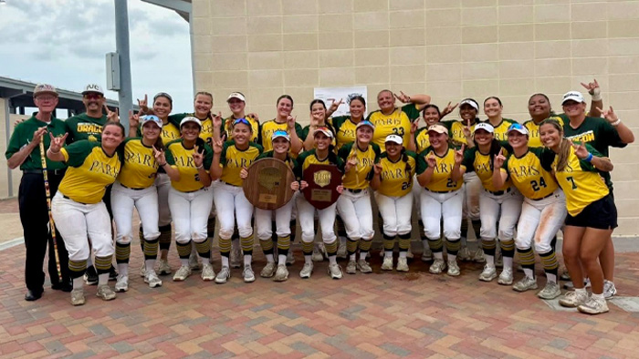 nfca scholar-athlete, nfca, easton, scholar-athlete, Paris Junior College