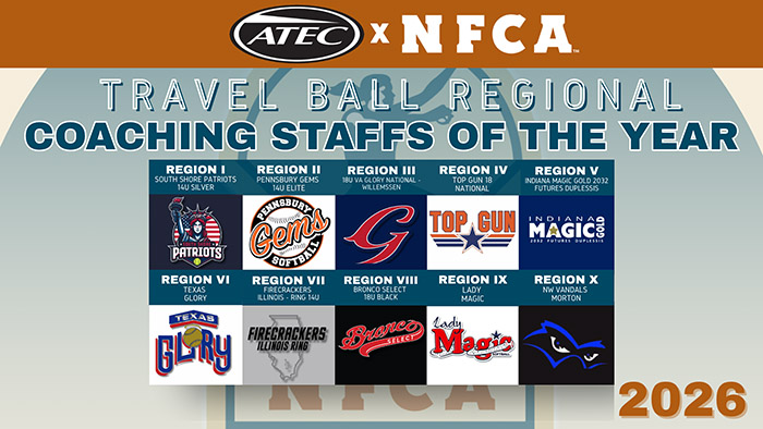 atec/nfca travel ball regional coaching staff of the year, nfca, atec, nfca travel ball regional coaching staff of the year, nfca regional coaching staff of the year, nfca awards, travel ball softball, travel softball, softball awards, nfca coach awards, nfca coaching awards, 2025 atec/nfca travel ball regional coaching staff of the year, coaching staff of the year, softball, softball coach, travel softball coach, youth softball coach