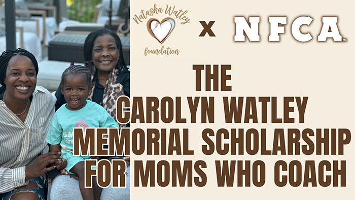 Carolyn Watley Memorial Scholarship for Moms Who Coach, Carolyn Watley Memorial Scholarship, NFCA, Natasha Watley, Sue Enquist, Carolyn Watley