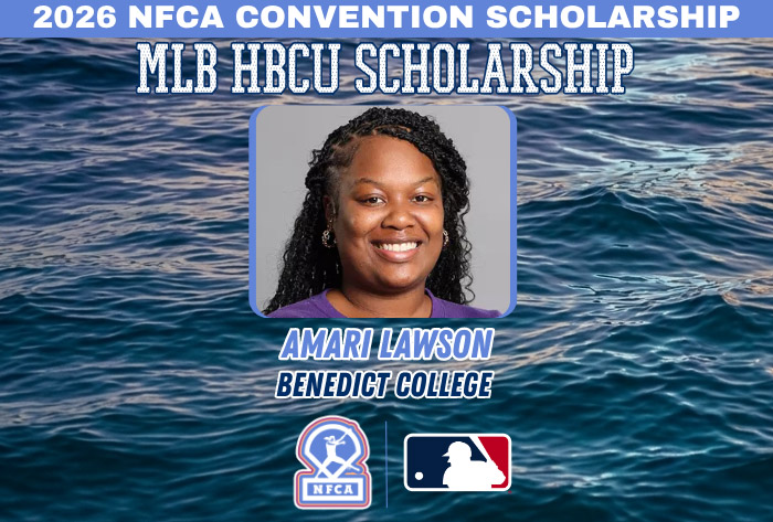 NFCA HBCU Scholarship, nfca, major league baseball, mlb, amari lawson, benedict college